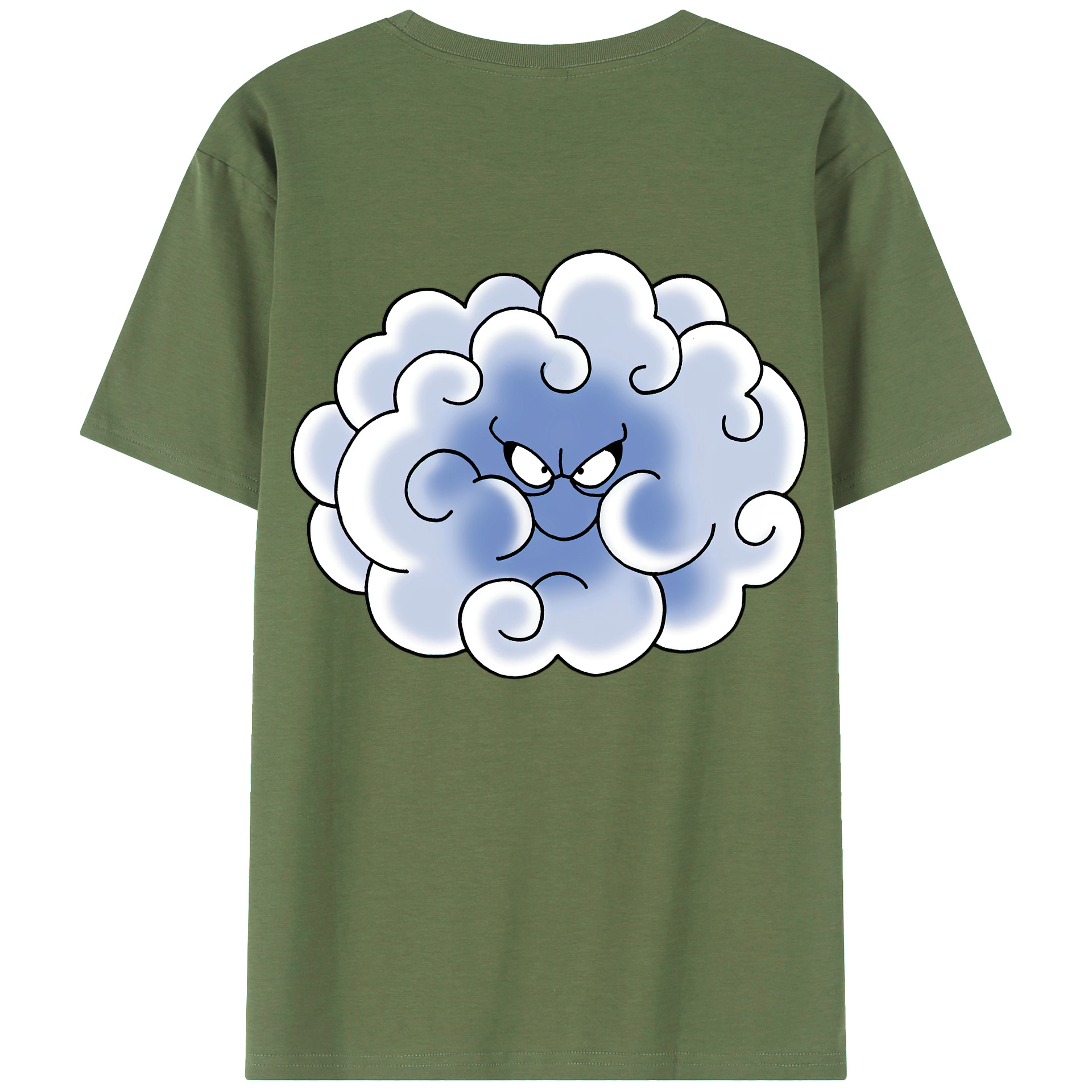 （画像用） ドラゴンクエスト Doragon Kuesuto Dragon Quest 綿100％ メンズ半袖Tシャツ（バックプリント） 通気性